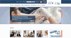 Desktop Screenshot of klinikum-herford.de